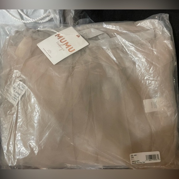 New! Show Me Your MuMu Tulle Maxi Skirt - Picture 2 of 3